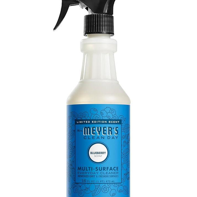 MRS. MEYER'S CLEAN DAY Multi-Surface Everyday Cleaner, Blueberry Scent, 16 Ounce Bottles (Pack of 1)