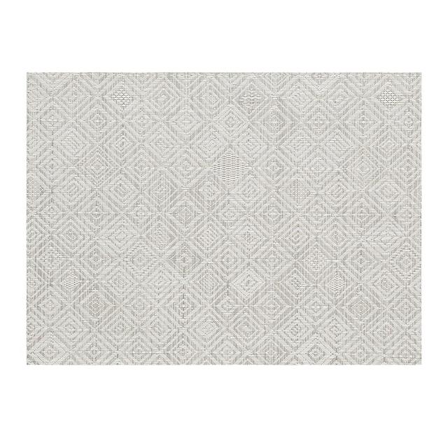 Chilewich Mosaic Placemats, Set of 4, Grey