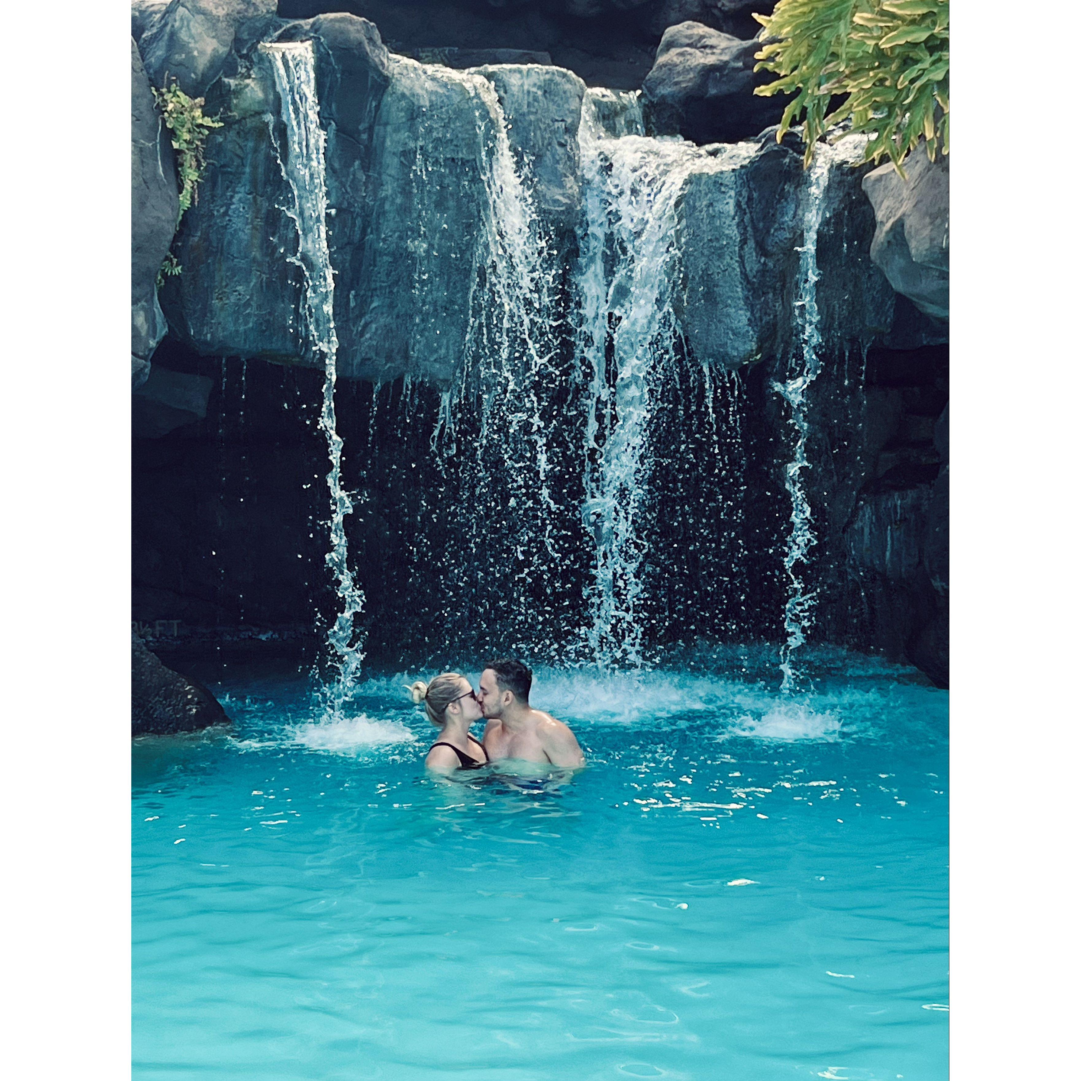 The fountains in Maui, Hawaii :)