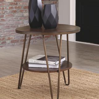 Lettori Round End Table