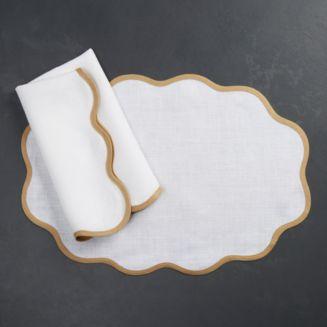 Matouk Scalloped Table Linens
