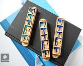 Book Lover Mezuzah 6" - Wedding Gift...