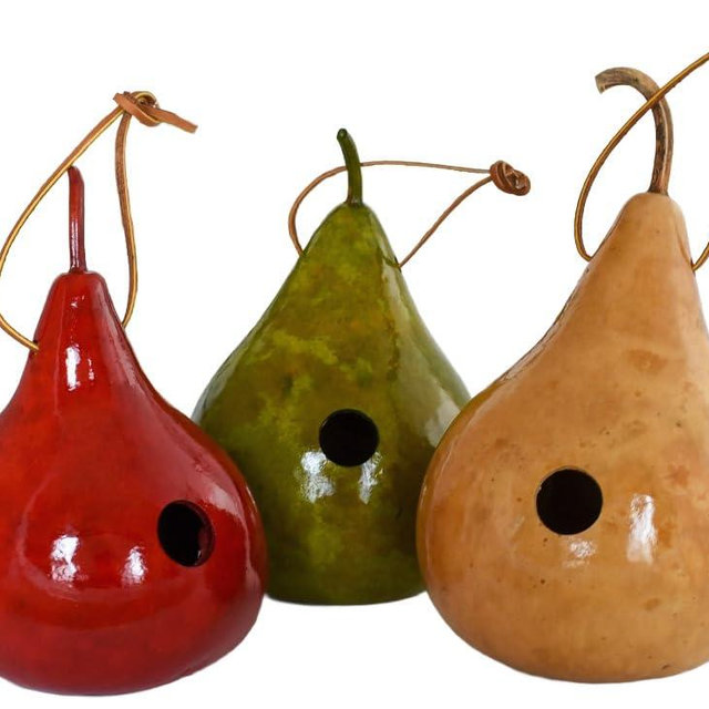 Gourd Wren House - Small - Set of 3 - Bird Lovers Gift