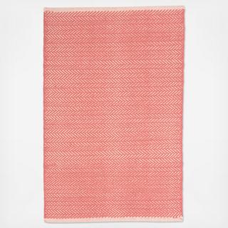 Herringbone Woven Cotton Rug