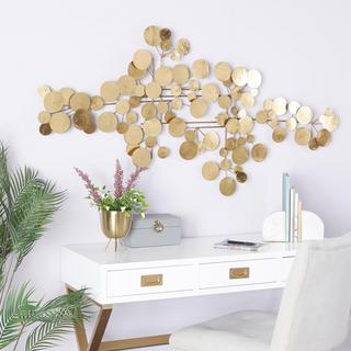Golden Contemporary Wall Decor