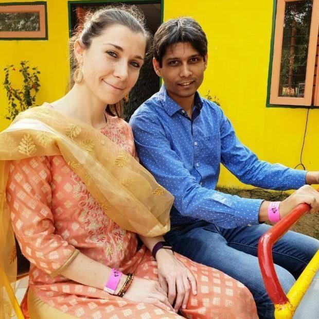 Indian woman, American Man