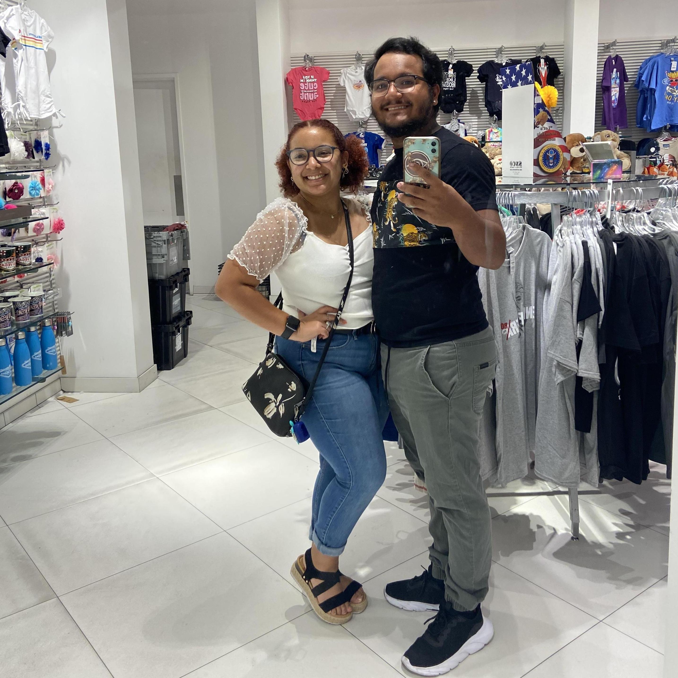 Our first night in Las Vegas