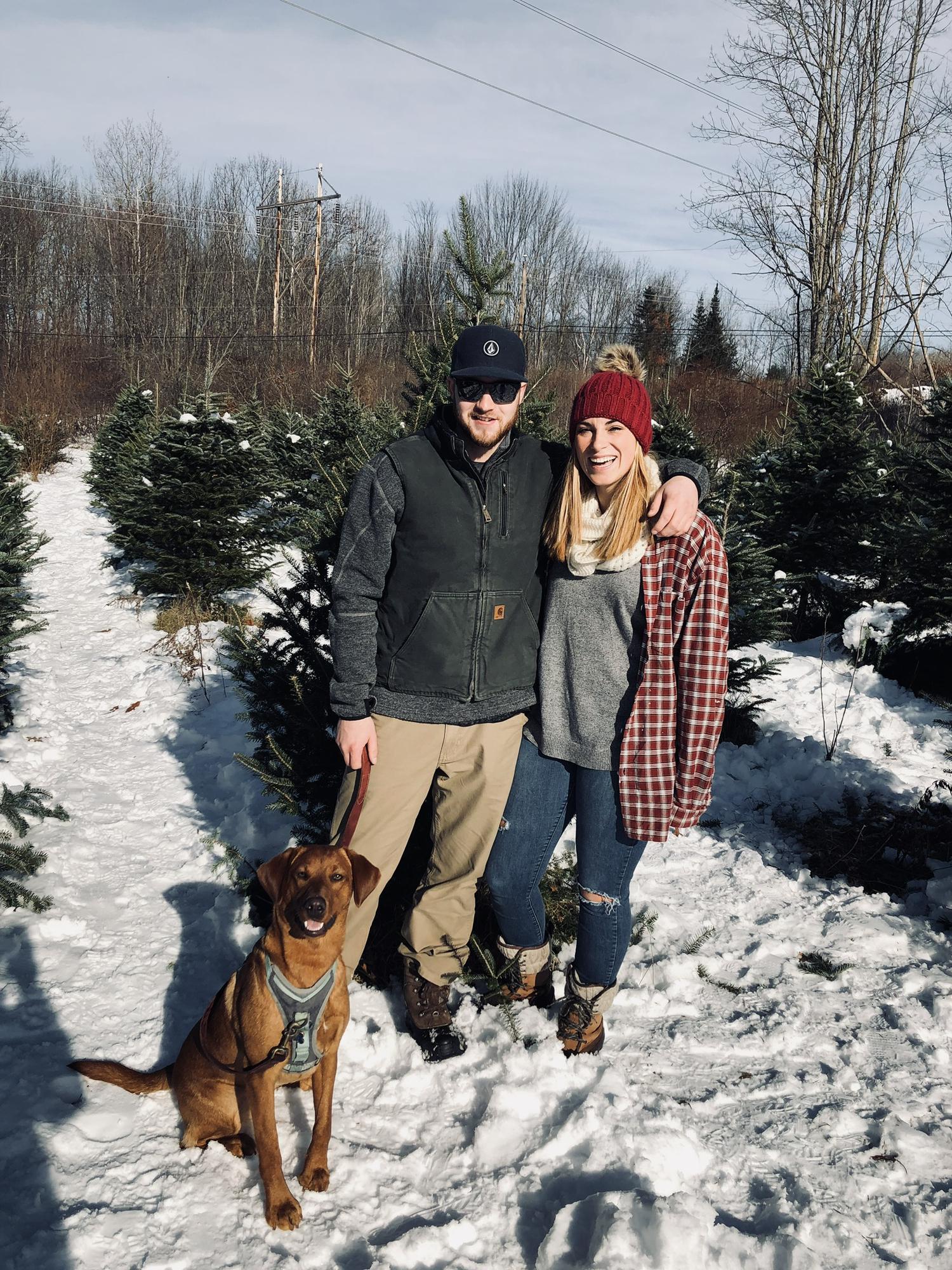 Our First Christmas tree together. 2020
