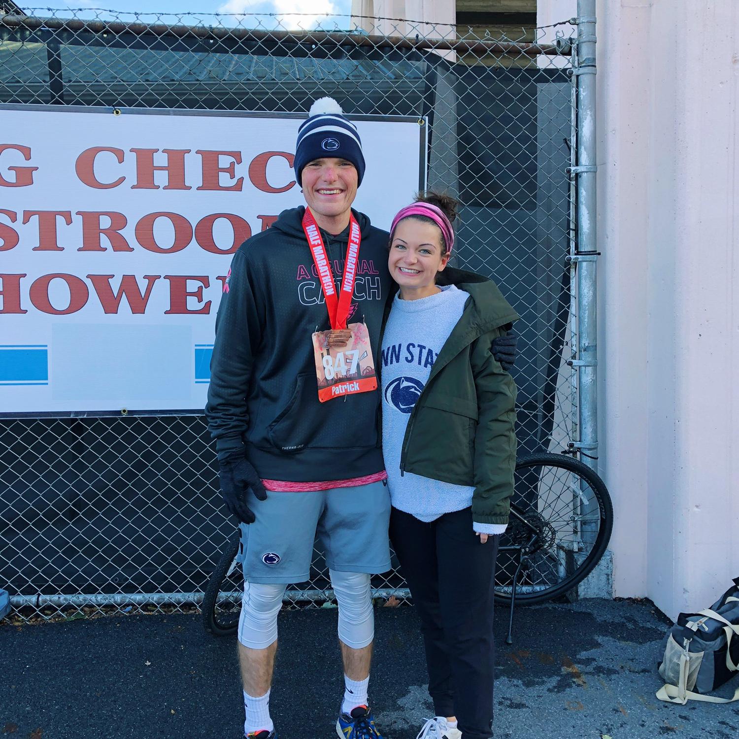 Pat’s first half marathon!