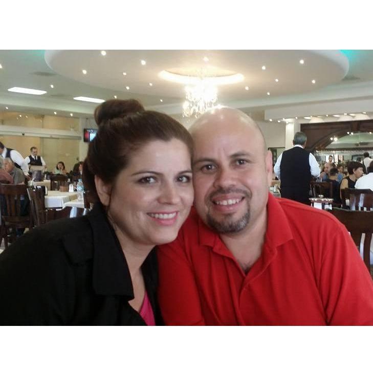 Comiendo cabrito en el restaurante El Gran Pastor. Monterrey NL. En ocasión de la visita de Doña Mary a México.