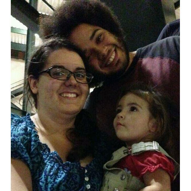 2013 - Luna's first baseball game