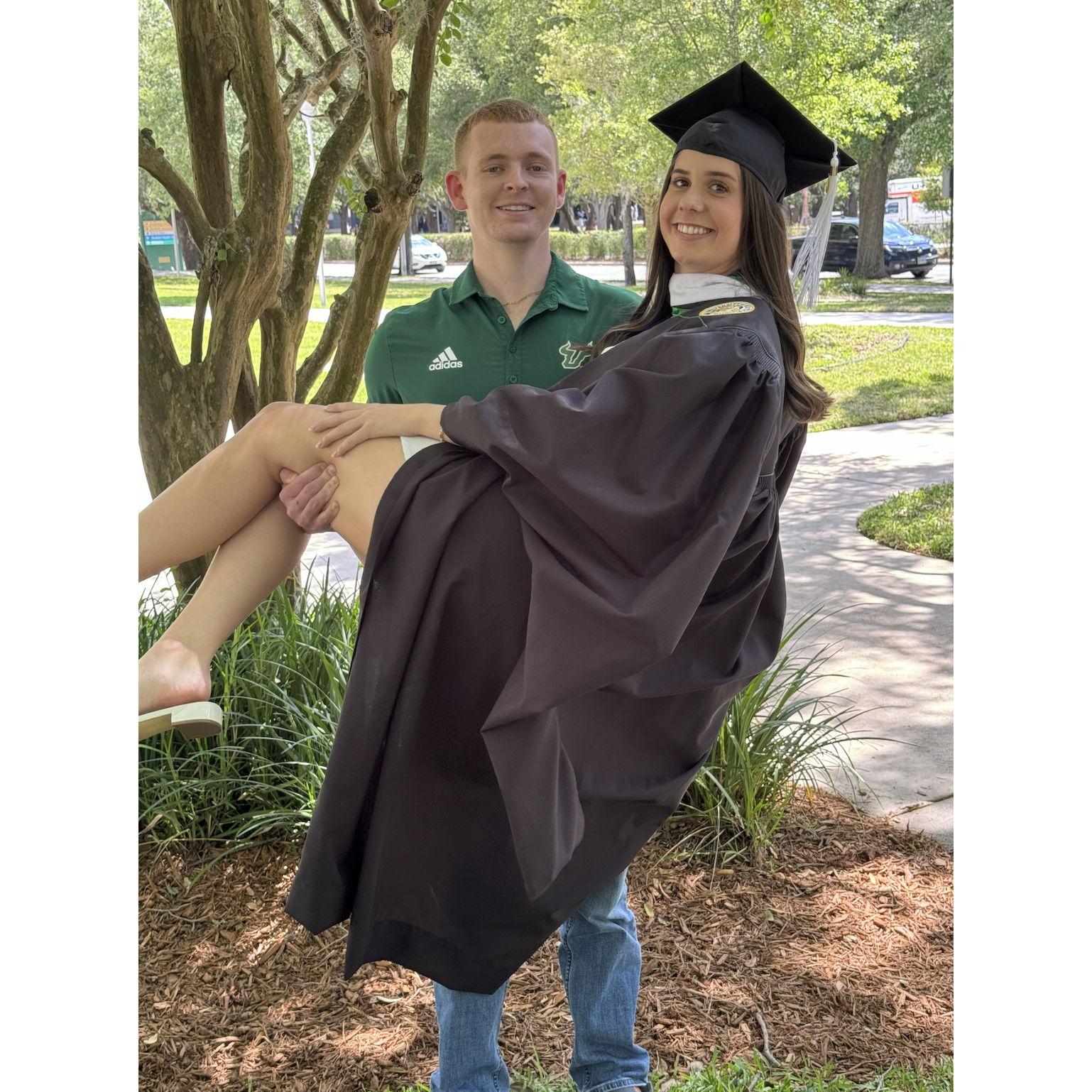 Allie's Masters Graduation - May 2024
