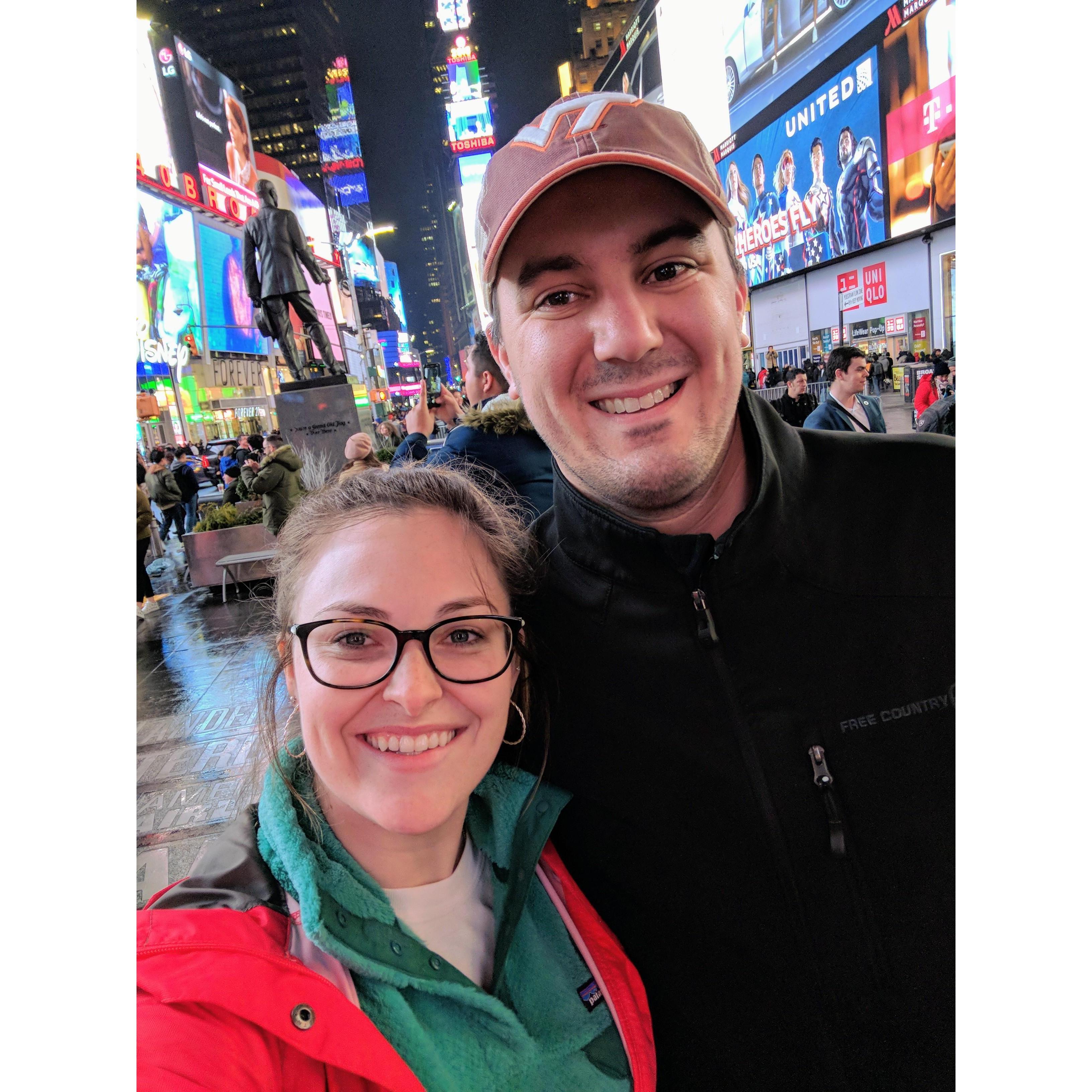 New York City for Brendan's 30th Birthday 2018