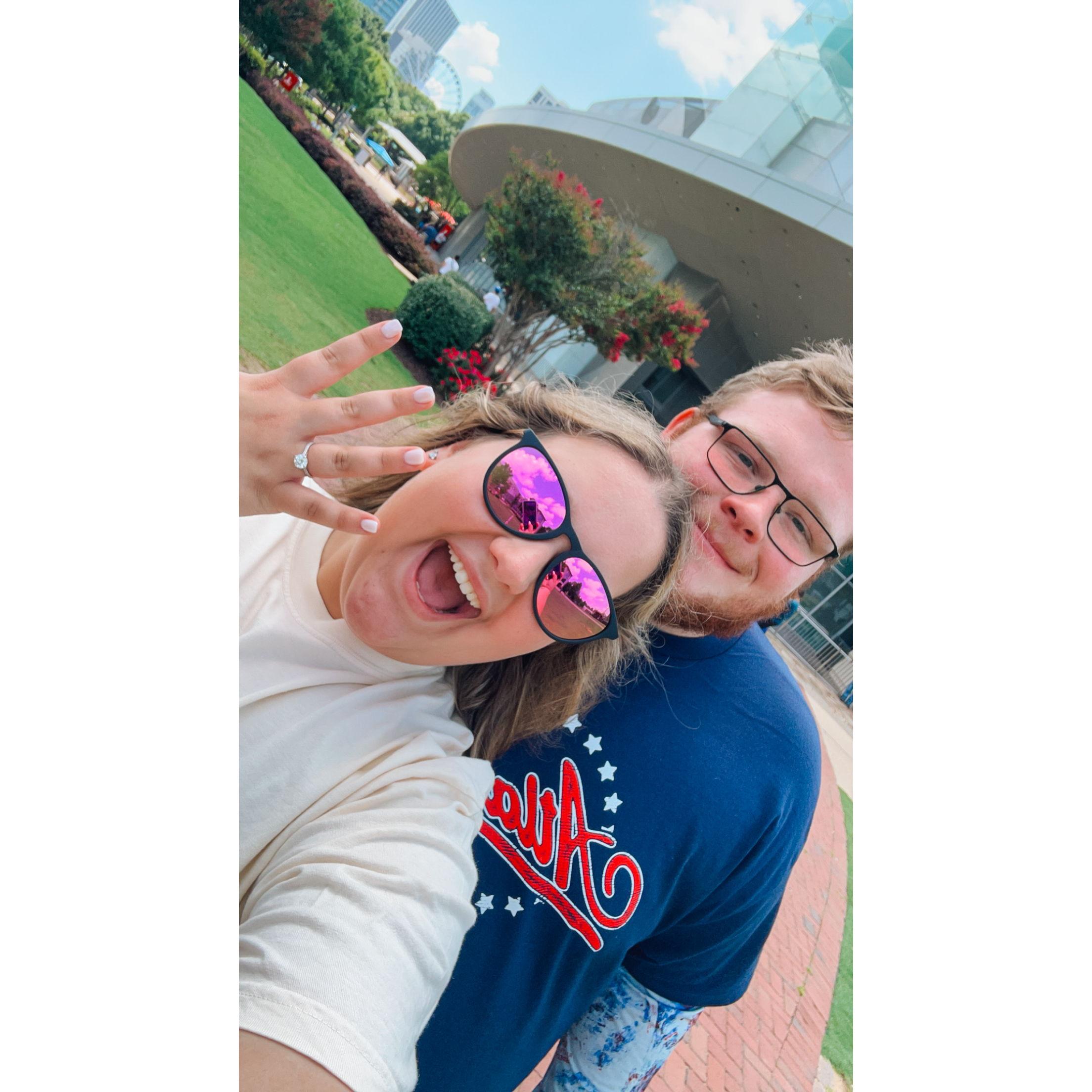 August 2024 - We went to our first Braves game in Atlanta!