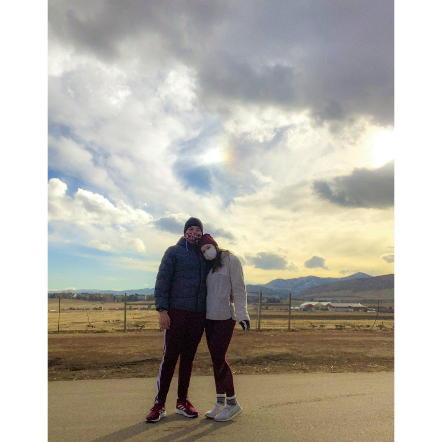 Our first trip just the two of us! We flew to Denver, CO and spent a weekend going to museums, driving through the mountains, ice skating, and you officially asked me to be your girlfriend.