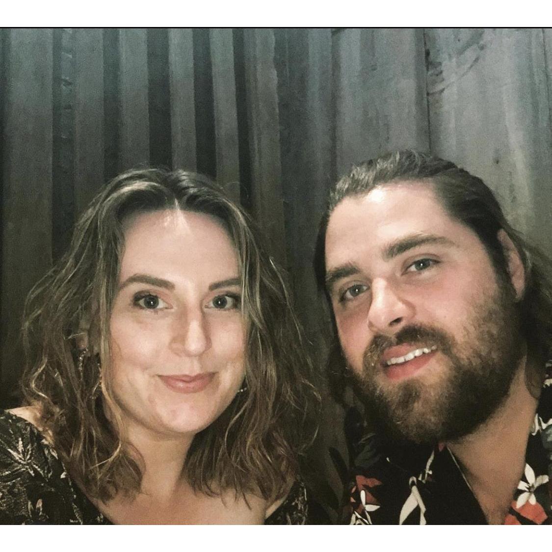 One of our favorite things to do is check out all of the great restaurants that our neighborhood has to offer. Here we are at Aba, one of the West Loop's best eateries.