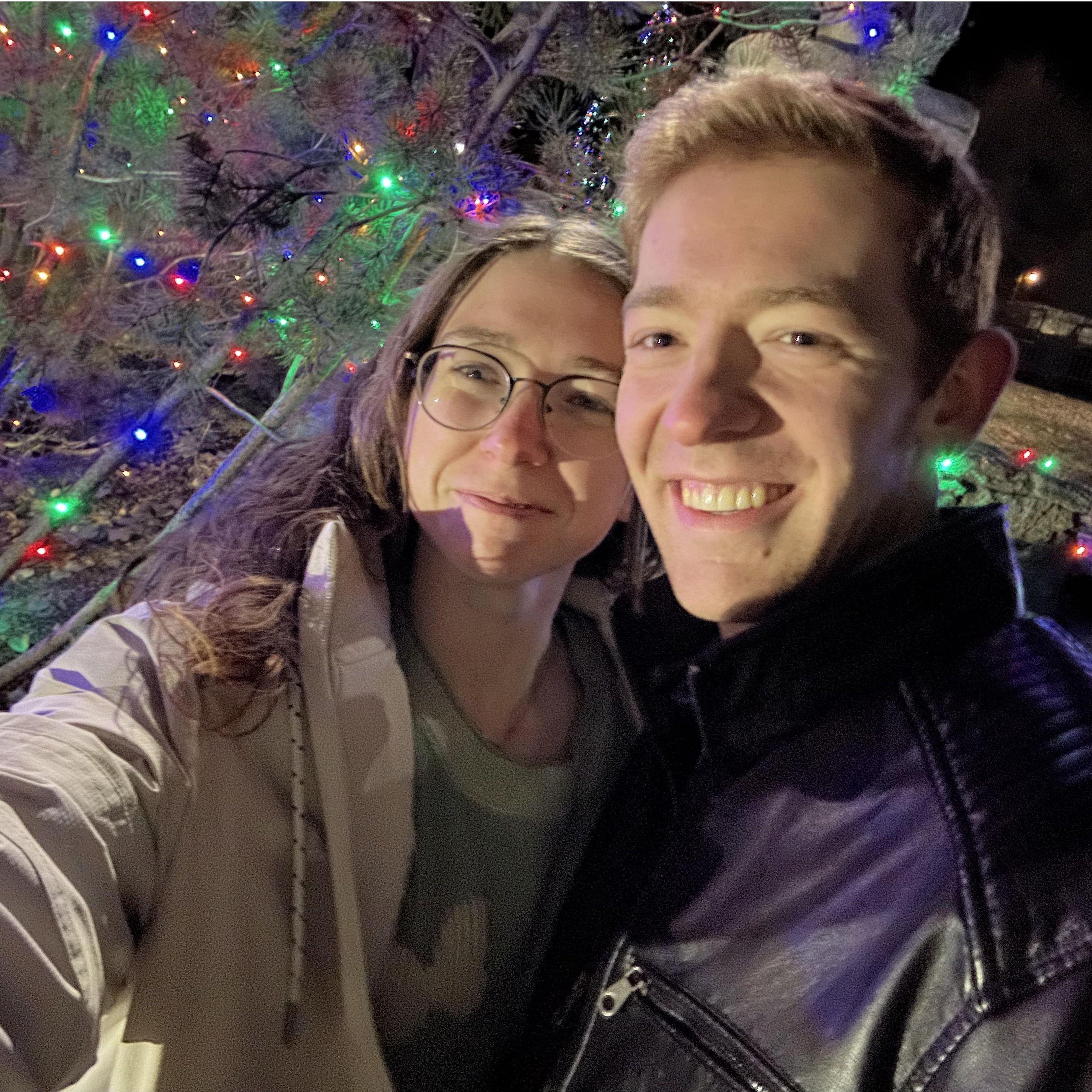 This is the first photo we ever took together