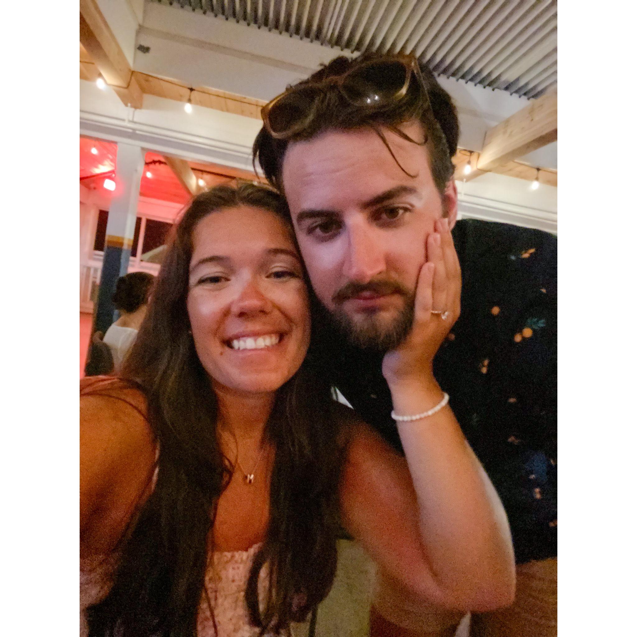 Celebrating Nicole's birthday in LBI