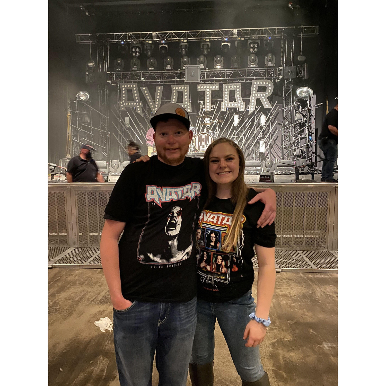 We love going to concerts.