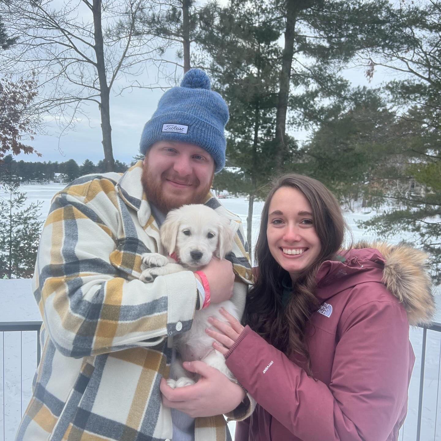 Their first dog, Lulu, will always hold a special place in their hearts. She was the sweetest companion and a beautiful reminder of the life and love they shared with her.