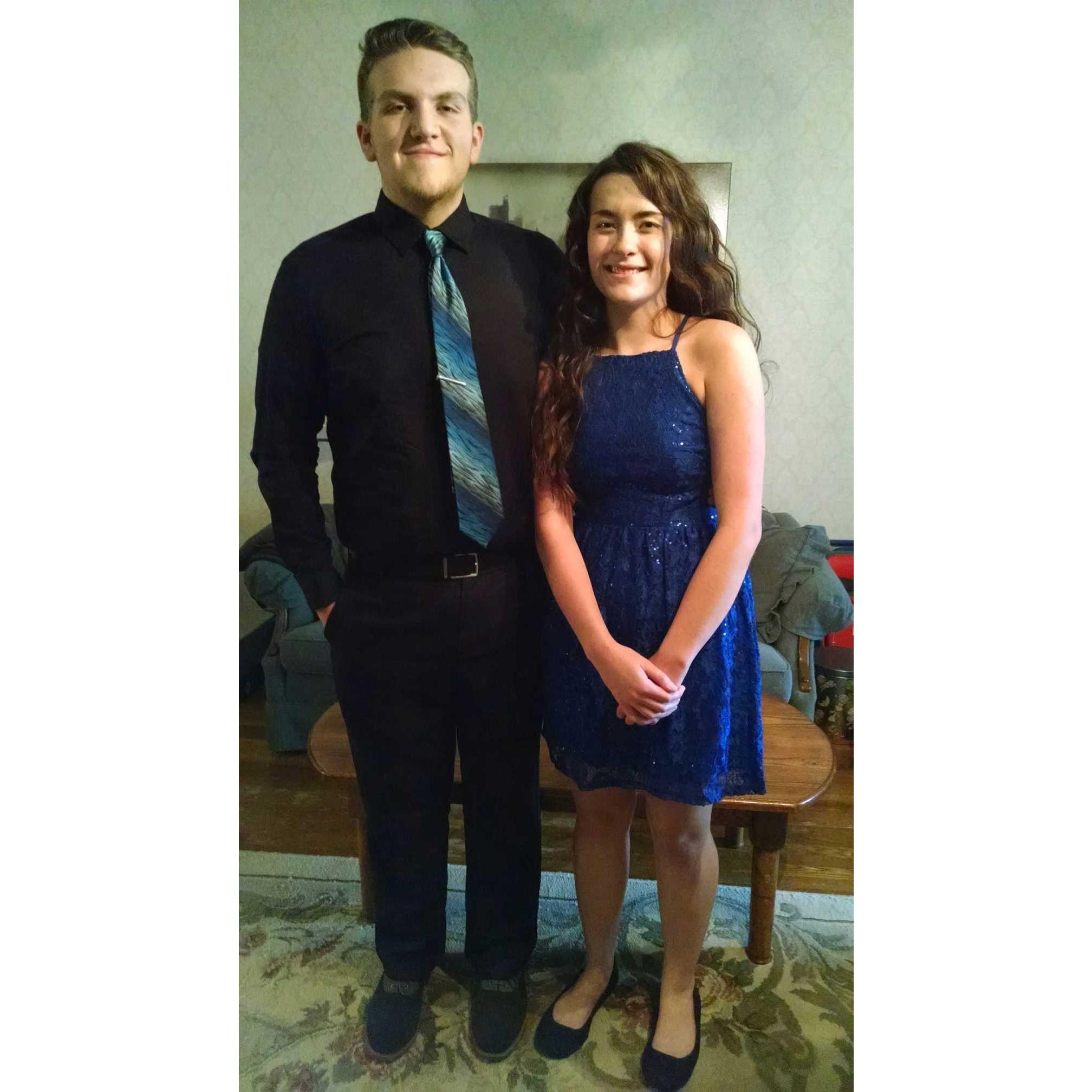 Our first official date! Homecoming 2k16