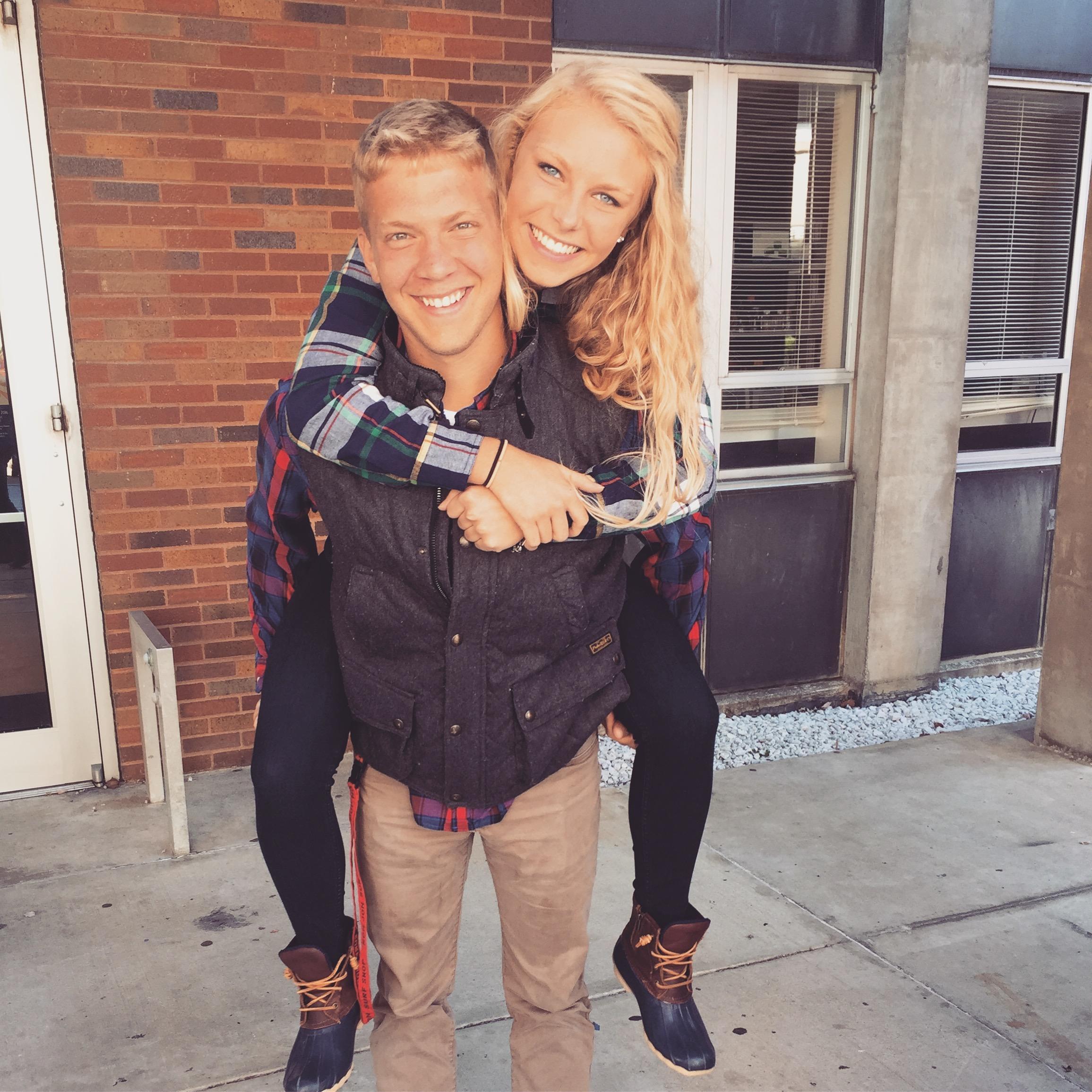 Our First "Real" Picture together, and still one of our favorites!