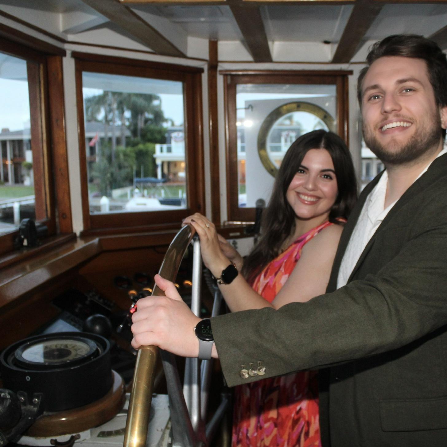 Sunset dinner cruise (thanks Karen + David!)