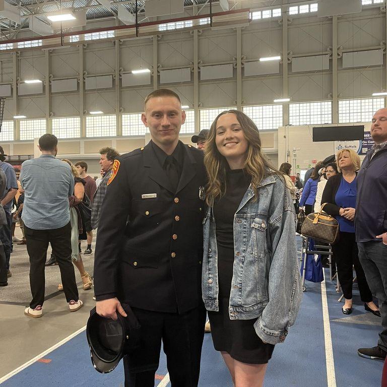 Joey's graduation day.