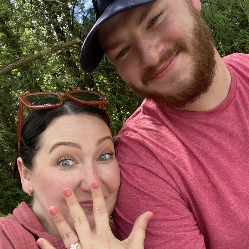 The day we got engaged!