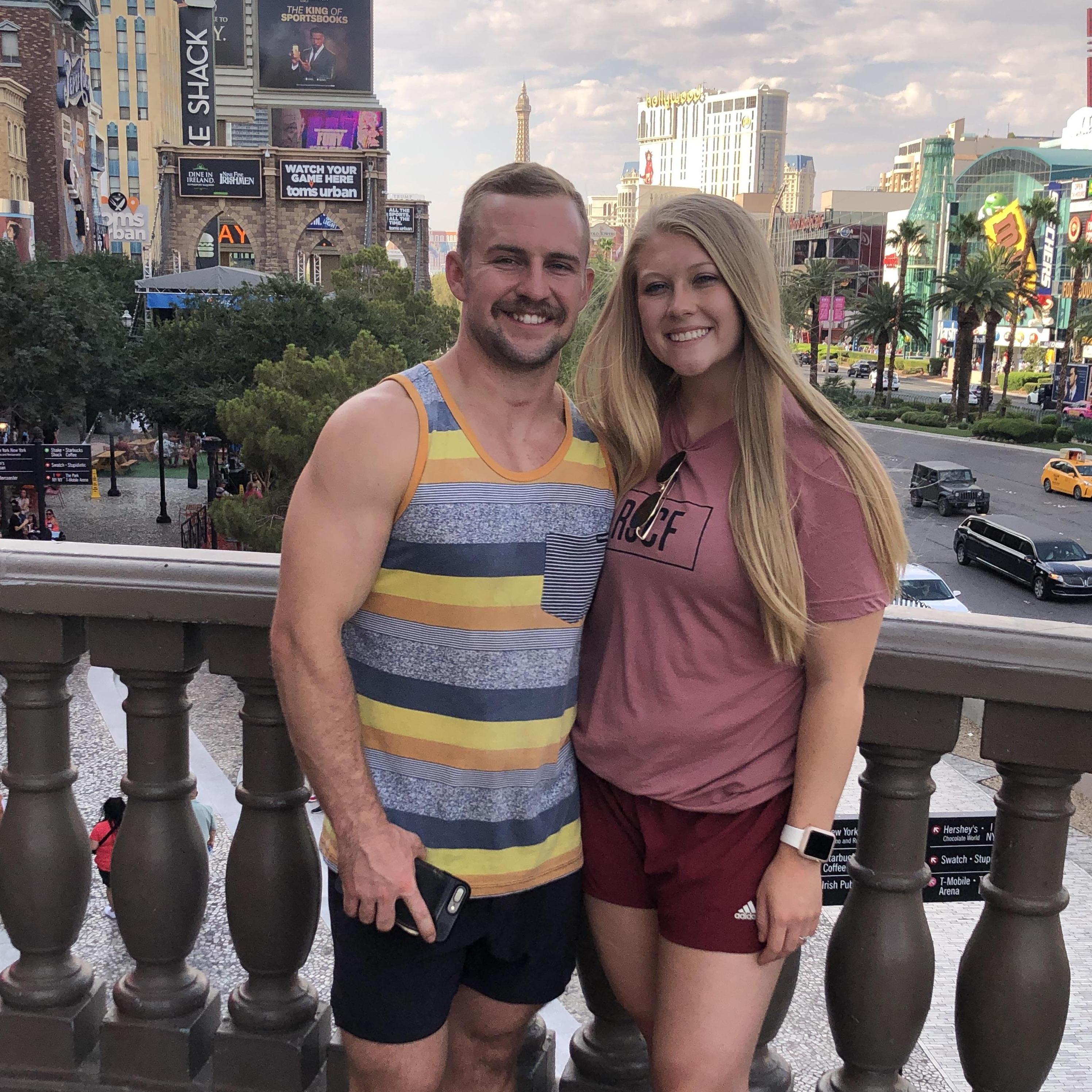 Us in Vegas after Cy competed at The West Coast Classic Semifinal!