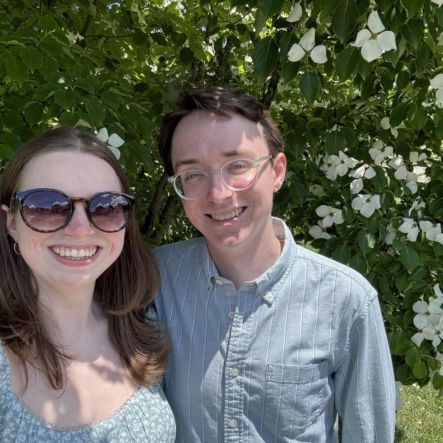 Our first date at the New York Botanical Garden
