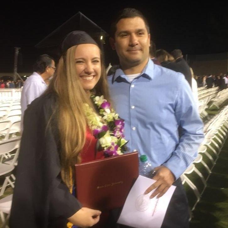 2019: Courtney's MBA Graduation.