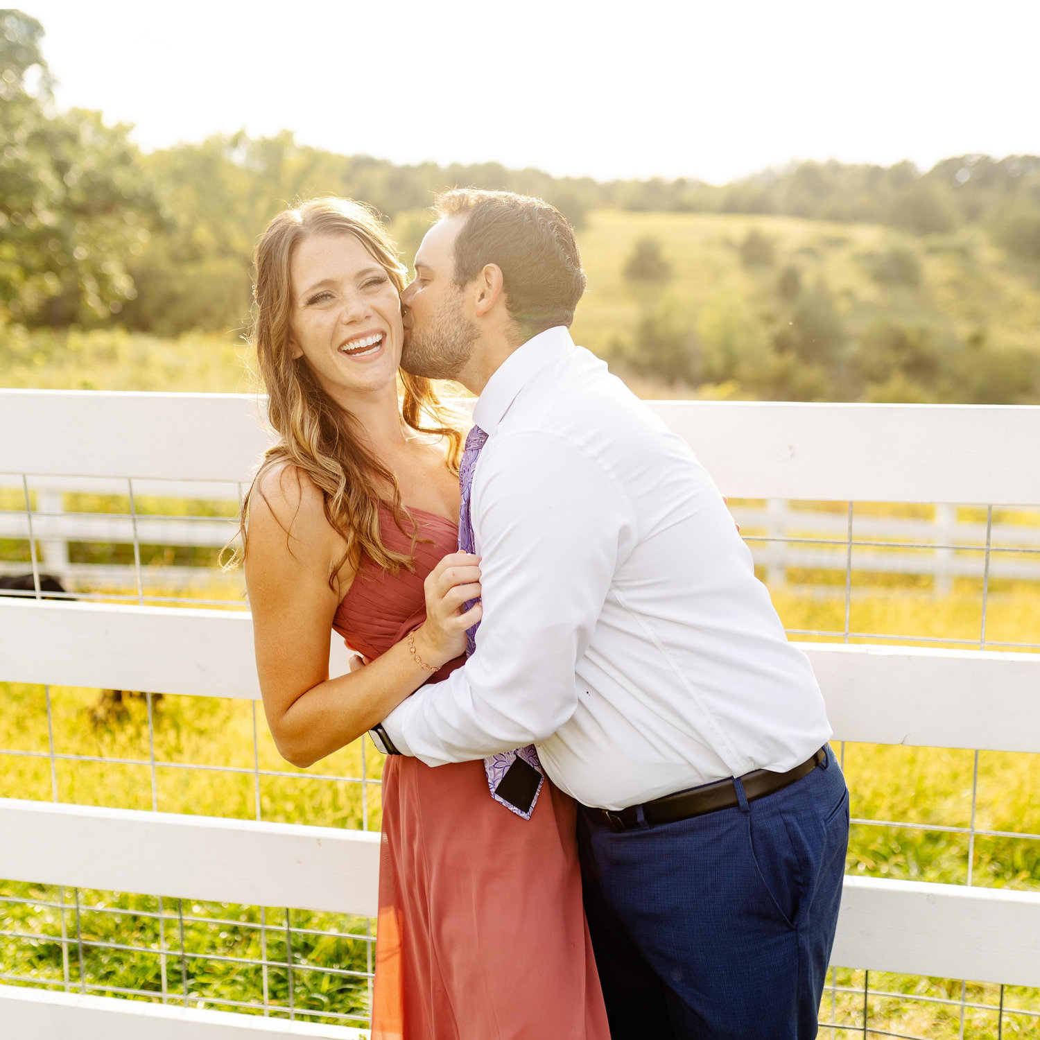 Nikki and Ev's wedding.