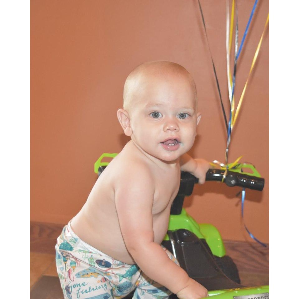 The face tells it all!