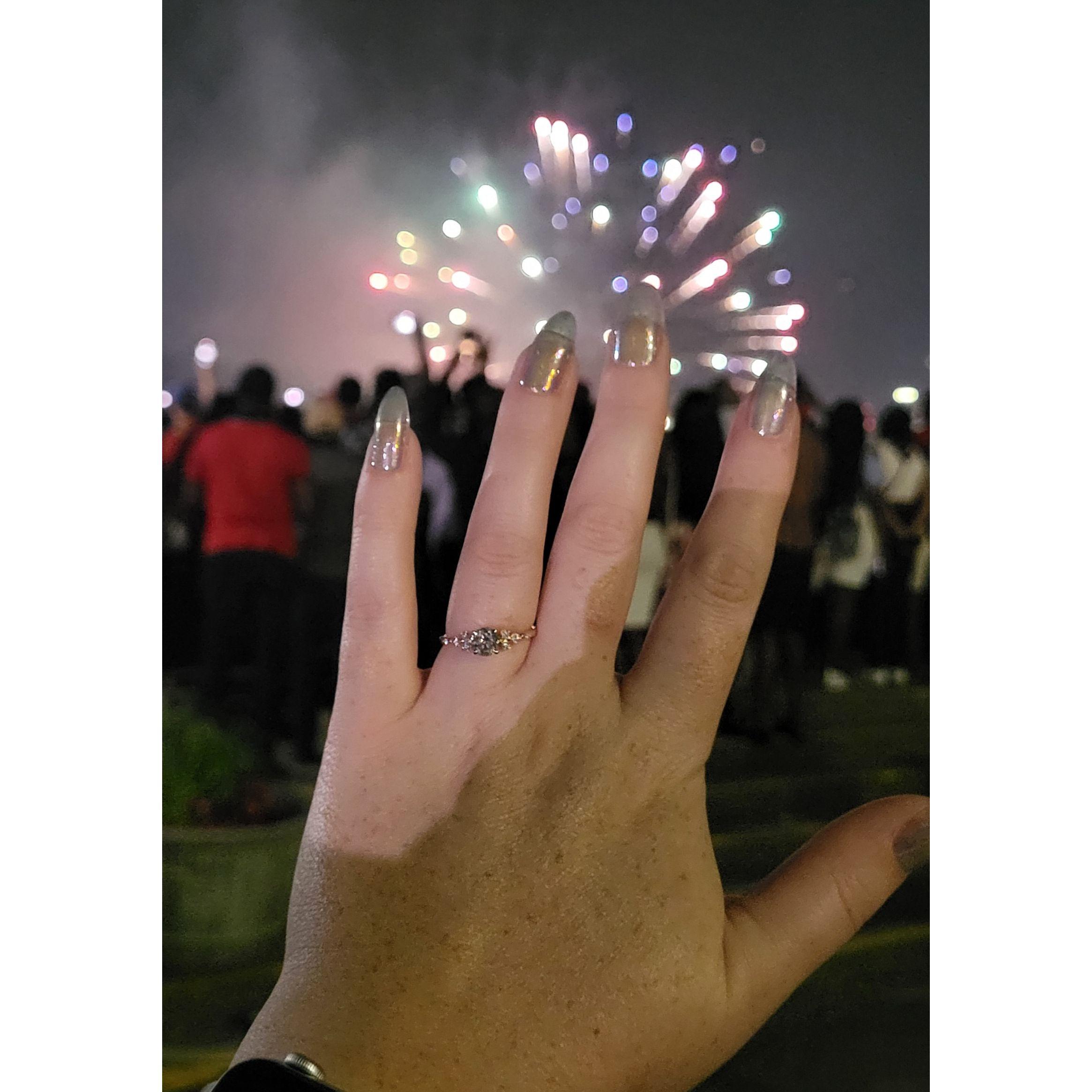 Sparks flew that weekened!