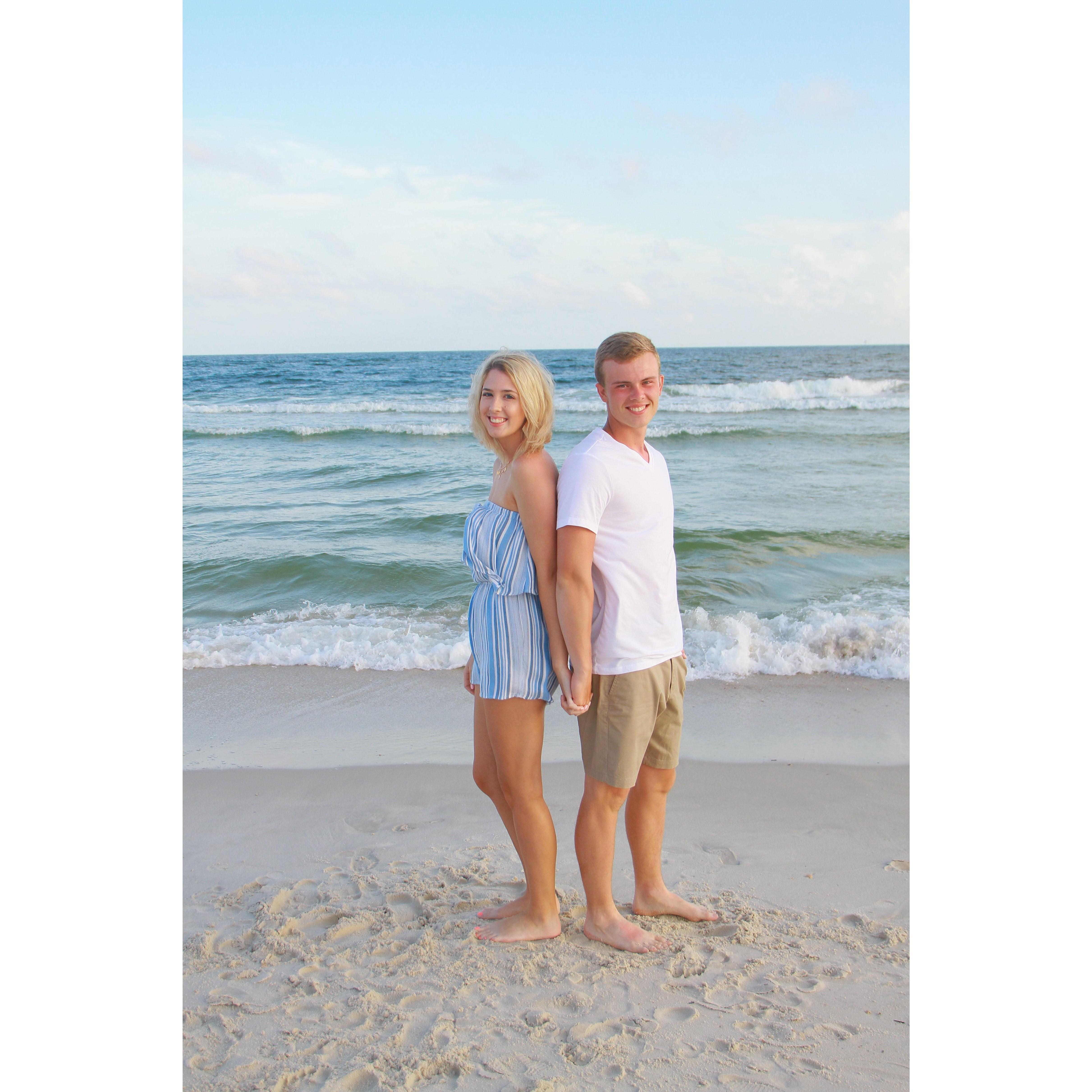 After getting engaged! Gulf Shores, AL
May 23rd, 2020
