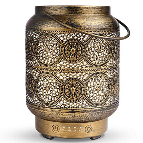 Cool Mist Diffusers for Essential Oils, ARVIDSSON Metal 100ml Ultrasonic Essential Oil Diffuser, Aromatherapy Diffuser with Whisper-quiet Operation