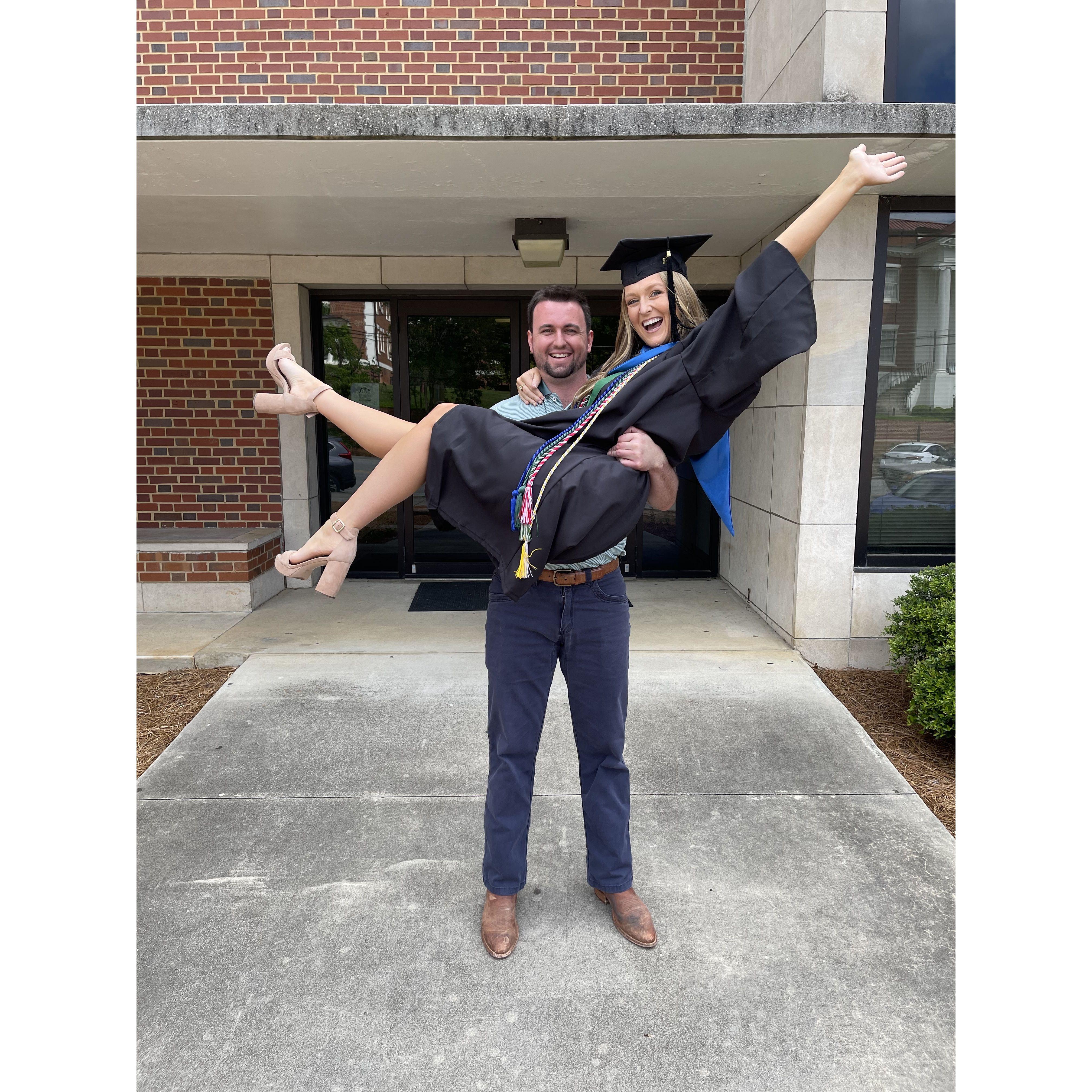 May 2022- We got to celebrate a milestone together- college graduation and a bittersweet goodbye to the place where it all began.