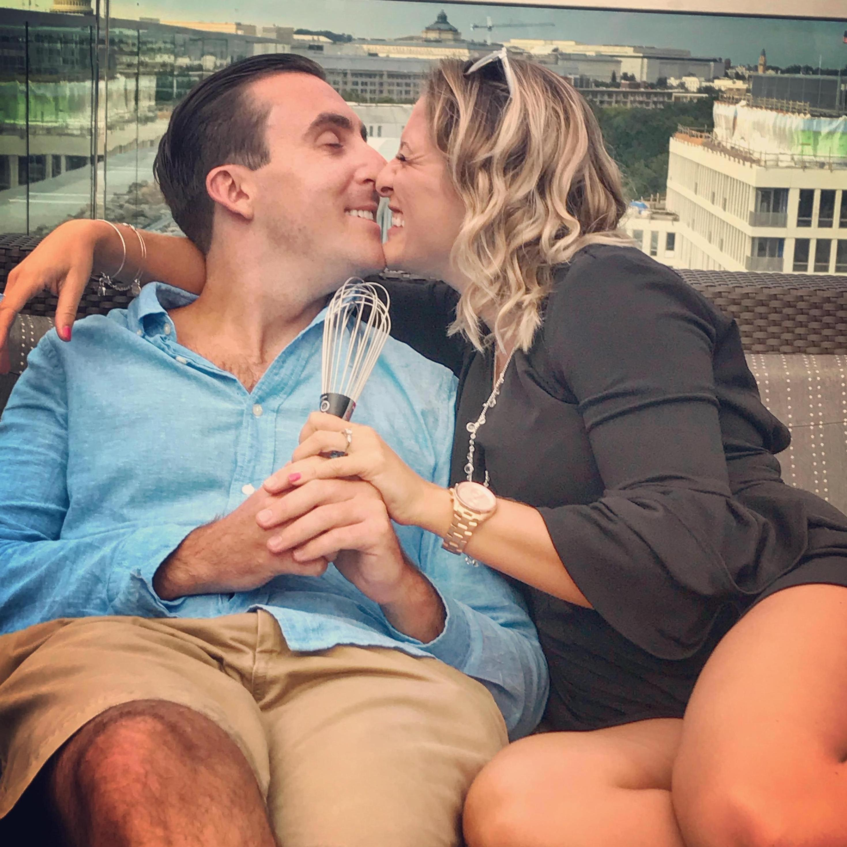 Proud winners of the silver whisk