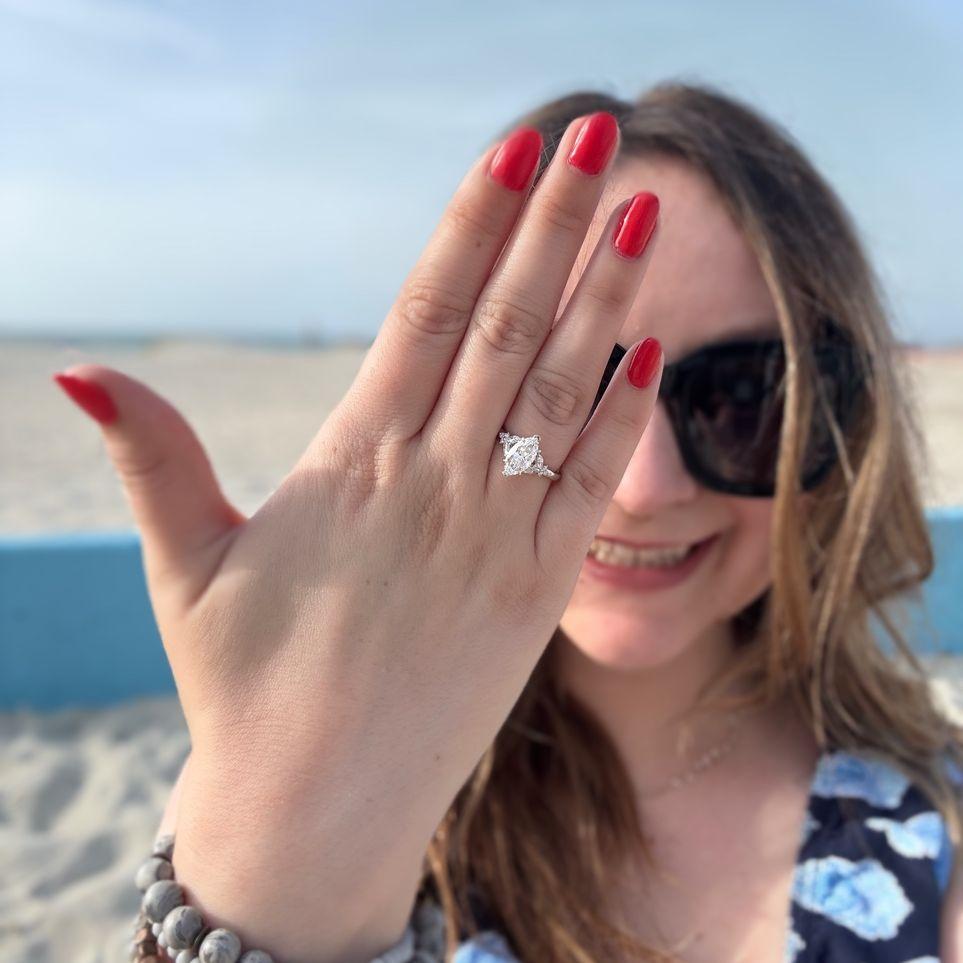 Ashley said yes!