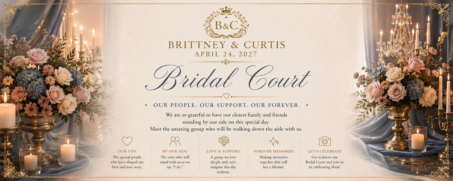 The Wedding Website of Brittney Holmes and Curtis Patterson