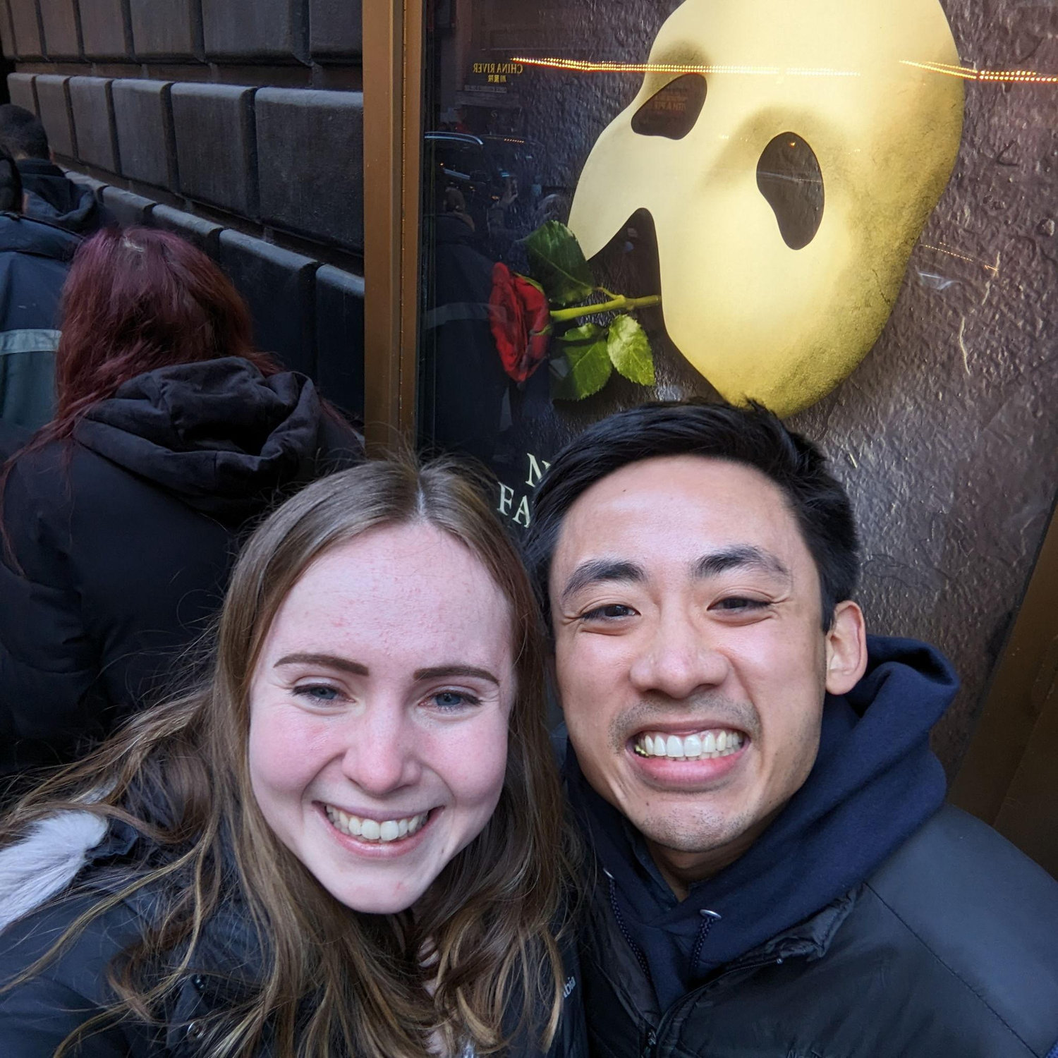 Past the point of no return at Phantom of the Opera on Broadway - December 2022