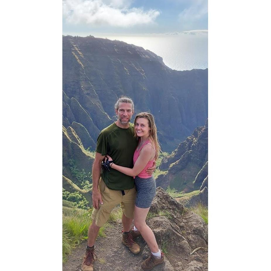 Awa'awapuhi Trail hike in Kauai