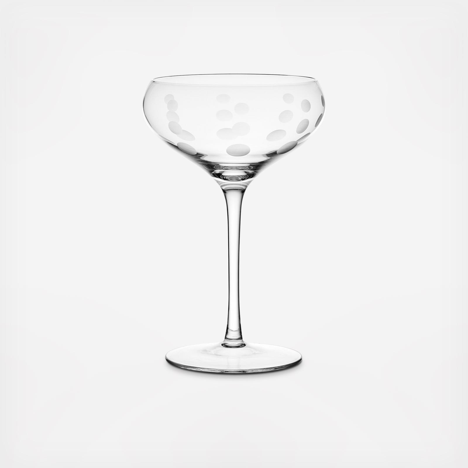 Mikasa Cheers Coupe Cocktail Champagne Glasses