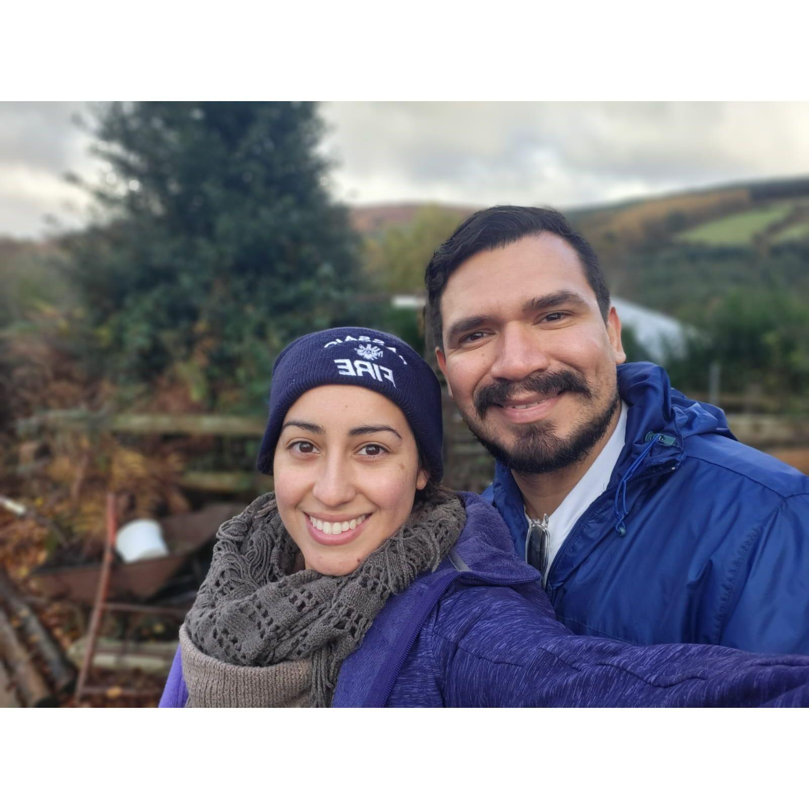 Our first international trip- We were in Ireland!