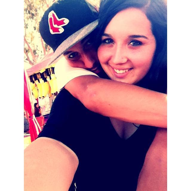 One of our first dates, LA County Fair- Sept 2012