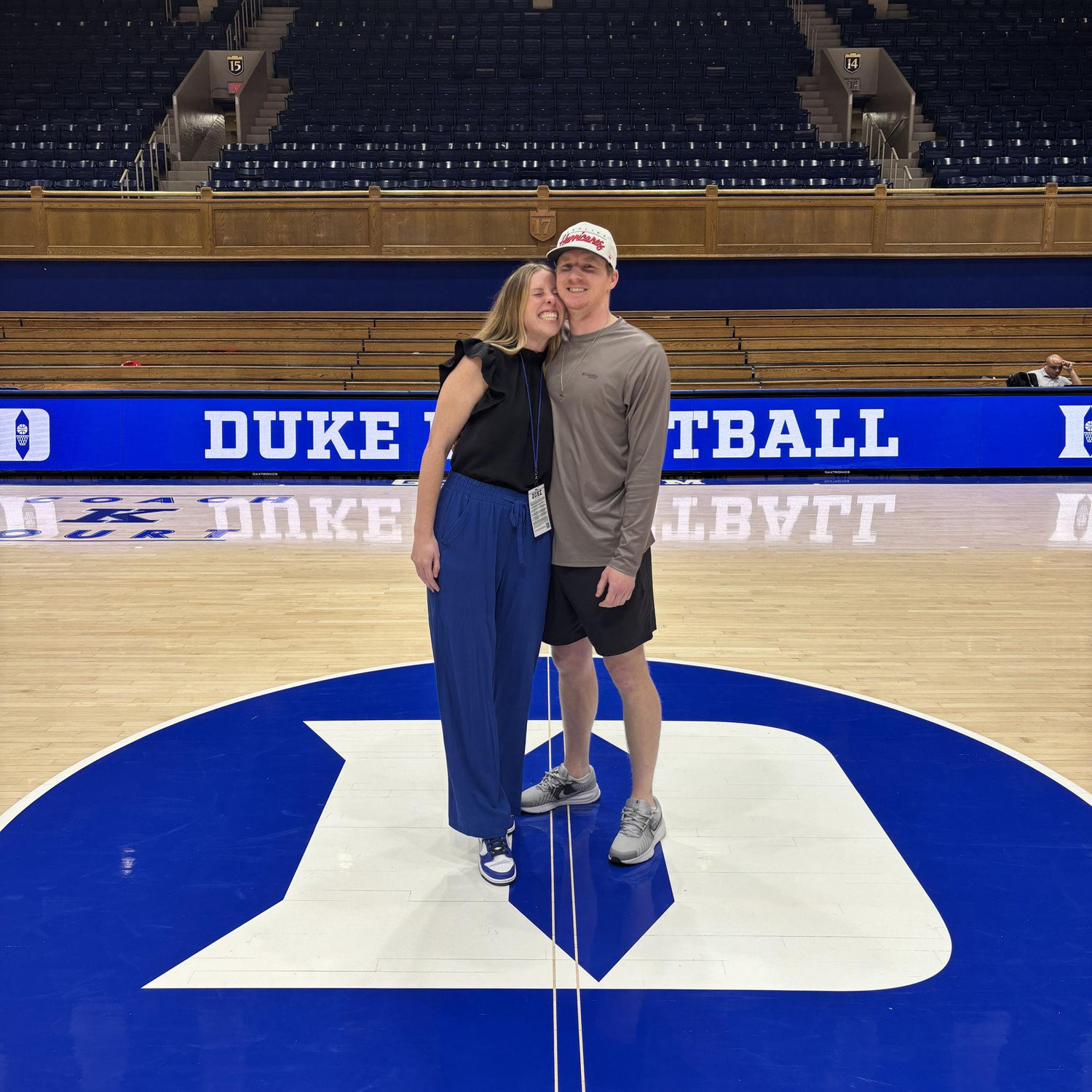 Nate finally got to see Cameron Indoor when UNC took on Duke! Nate swore he'd never step foot in Cameron unless it was for that game;)