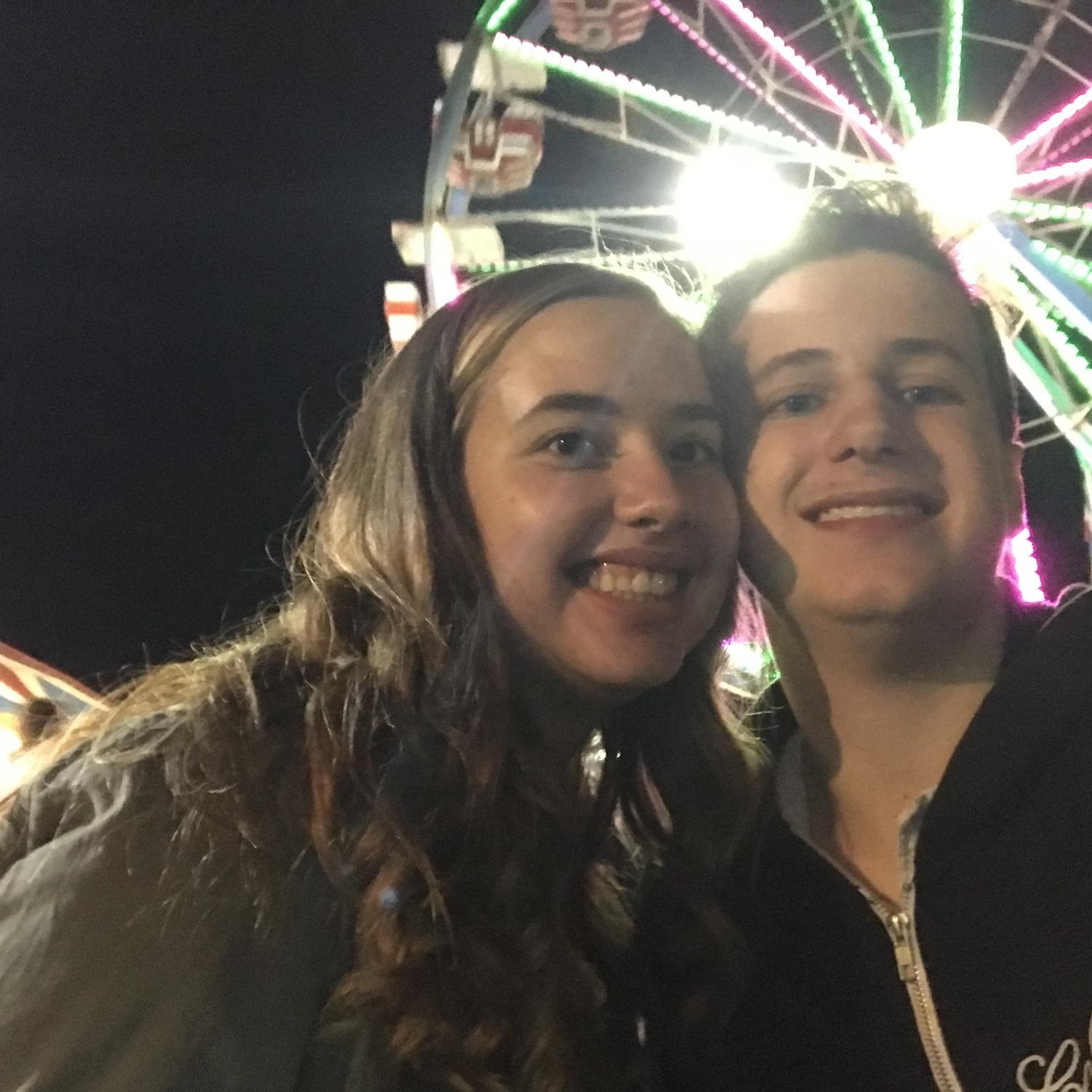 One of our first dates 💚