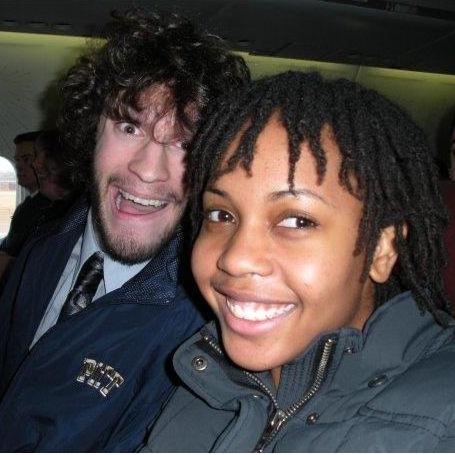 Flying with Pitt Band to the 2009 Sun Bowl in El Paso.