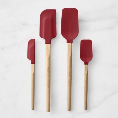 Williams Sonoma Classic Ultimate Silicone Spatula Set, Red